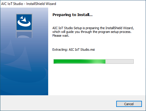 IoTStudio.PreparingToInstall.PNG